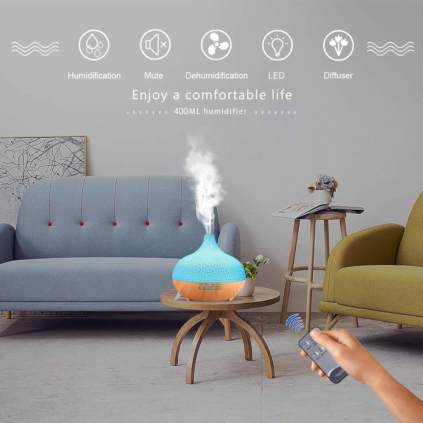 Humidificateur Diffuseur Aromathérapie